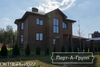 Строительство каменного дома октябрь 2023