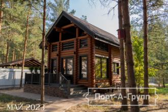 Строительство деревянного дома май 2023